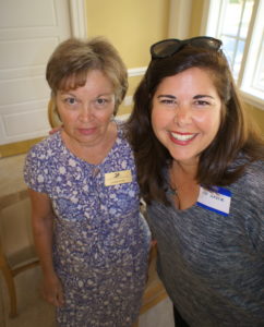 Doris Pope (The Library Foundation) & Lisa Unger
