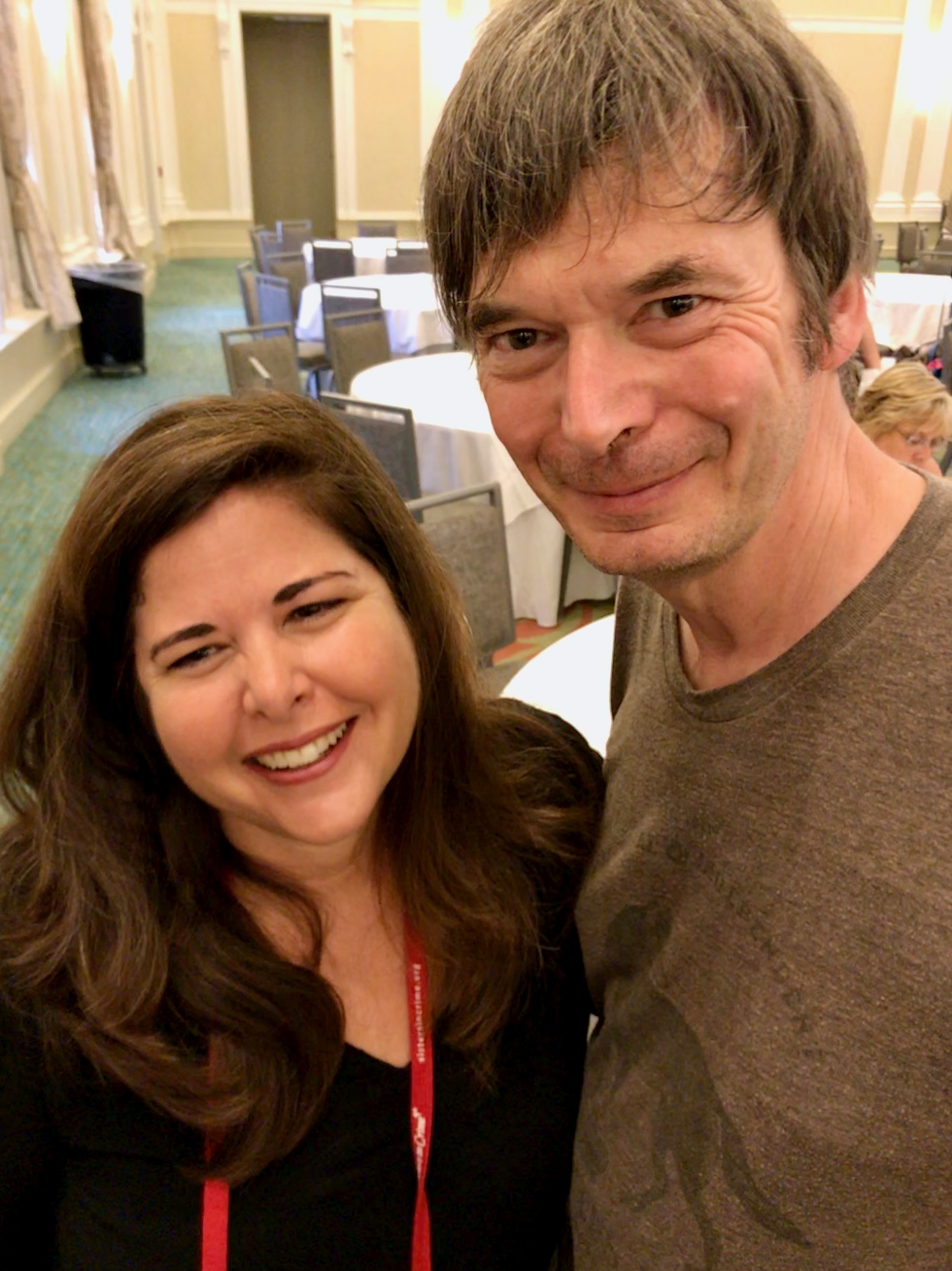 2018 Bouchercon Guests of Honor - Ian Rankin and Lisa Unger