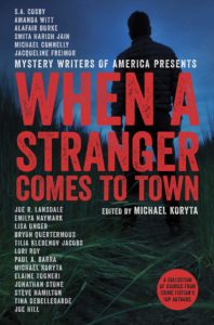 A Six Letter Word for Neighbor. Original short story in the MWA anthology WHEN A STRANGER COMES TO TOWN.