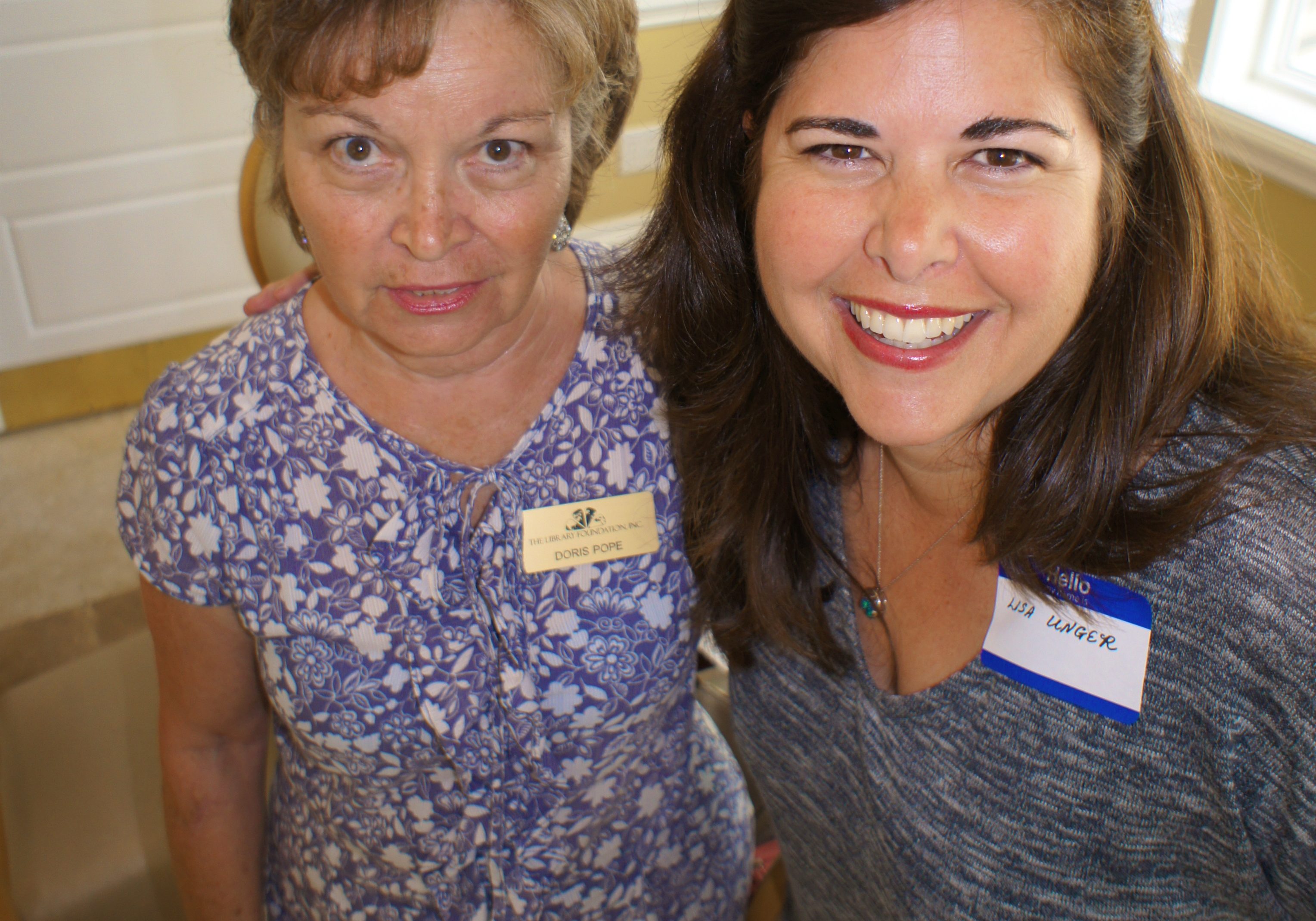 Doris Pope (The Library Foundation) & Lisa Unger at the Palmetto Riverside Bed and Breakfast reception. The Manatee County Library Foundation kicks off the 2015 Arts and Lecture Series with New York Times bestselling author Lisa Unger at the Manatee Performing Arts Center. Love of Books and Community. 