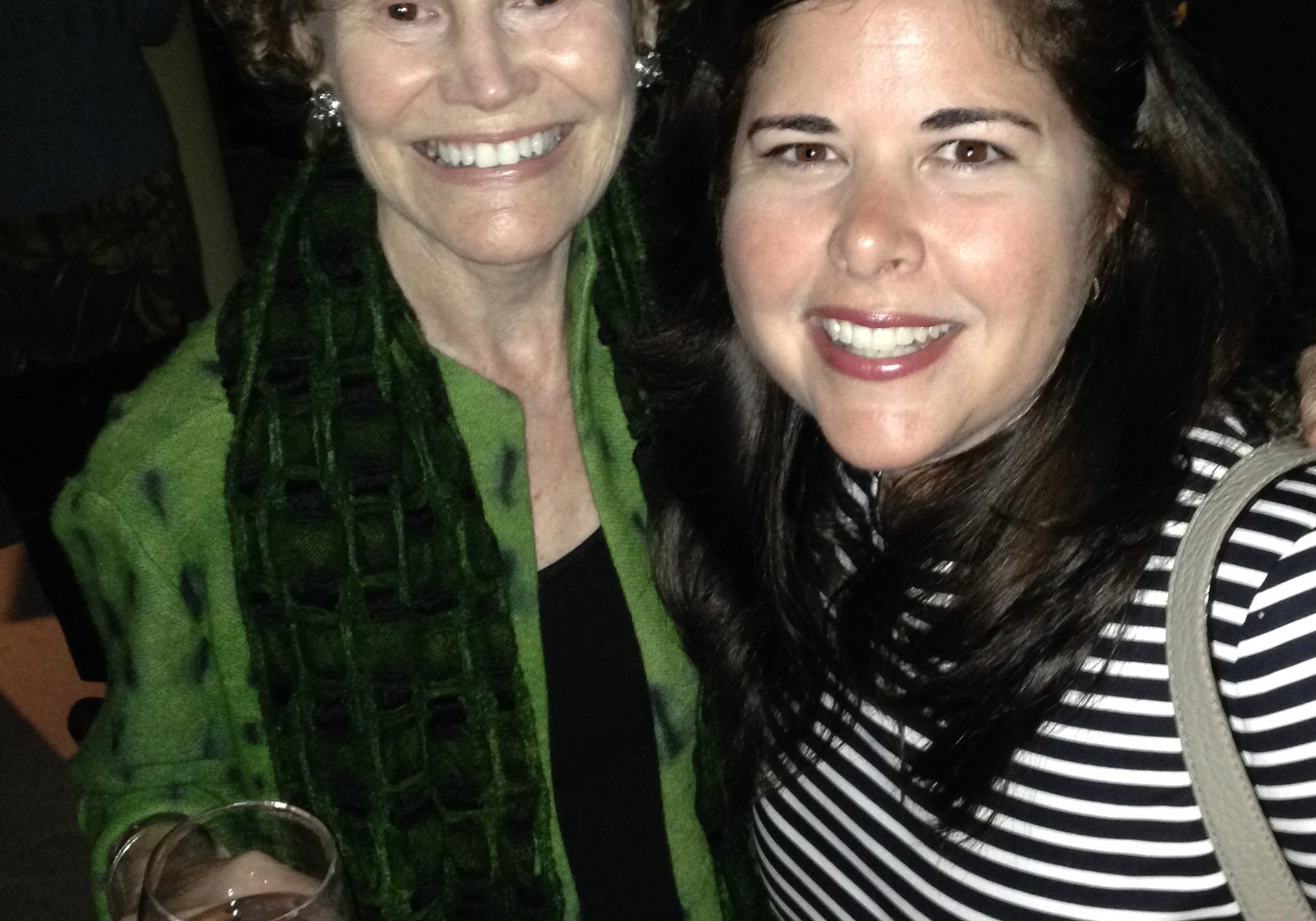 Judy Blume and Lisa Unger. KWLS 2014