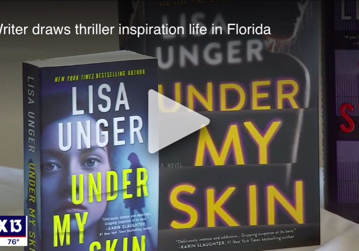 Lisa Unger Featured on WTVT Fox 13 News Tampa Bay with Emmy award-winning anchor Linda Hurtado.