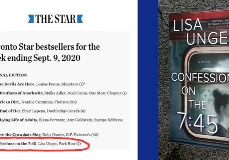 toronto star bestseller - confessions on the 7:45